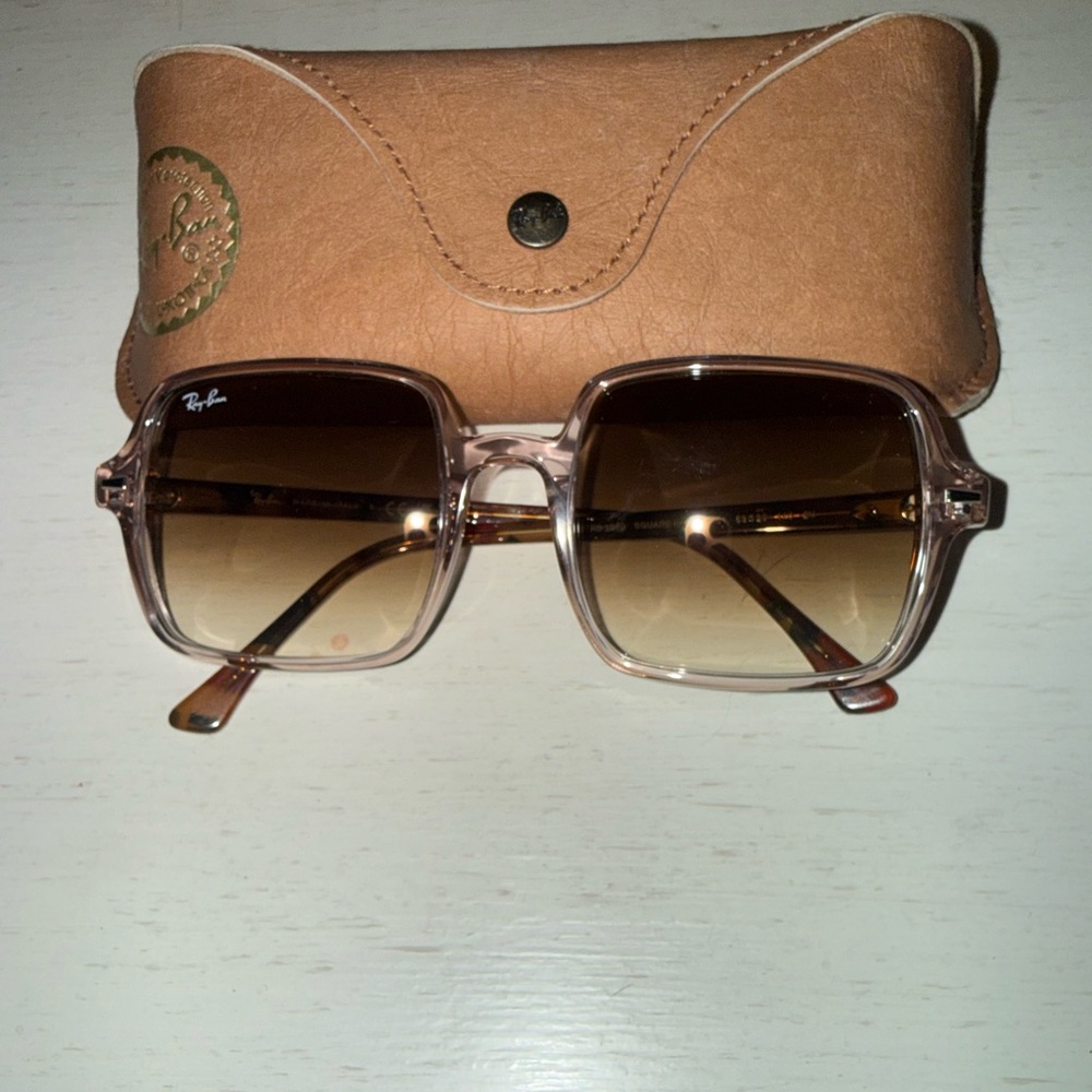 Ray-Ban Women's Pink and Brown Sunglasses